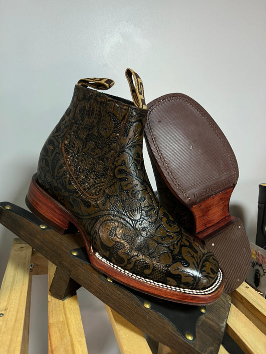 Botín Dama Troquel